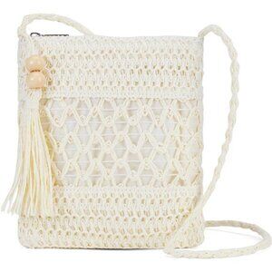 Women Small Beach Straw Purse For Women:‎ Straw Bags Crossbody Shoulder Handbags
